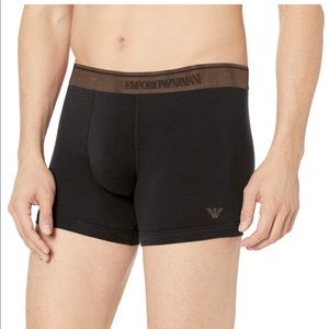 NWT Emporio Armani stretch logo boxer